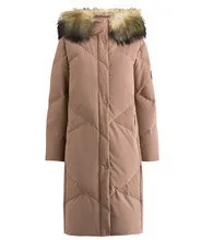 INMAN Winter New Arrival Embroidery Hooded Solid Warm Women Long Down Coat