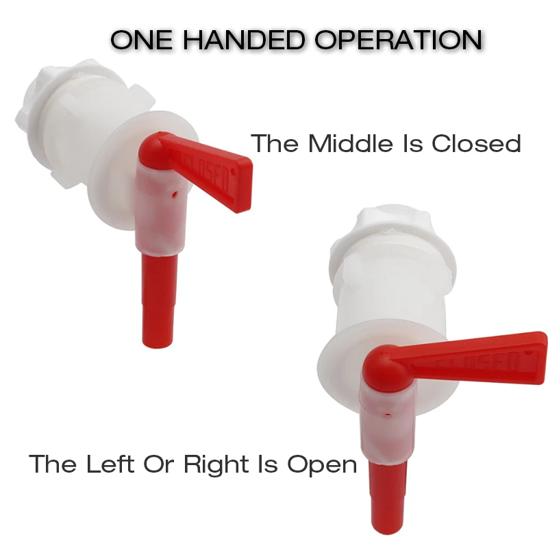 Пластиковый зажим для розлива наполнитель с горлышком кран домашнего