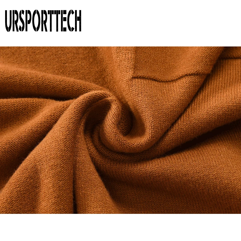 Мужская водолазка с высоким воротником двойным | одежда