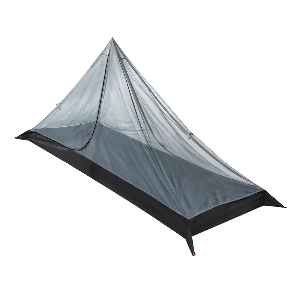 

One Person Trekking Pole Tent, Ultralight Camping Trekking Backpacking Tent