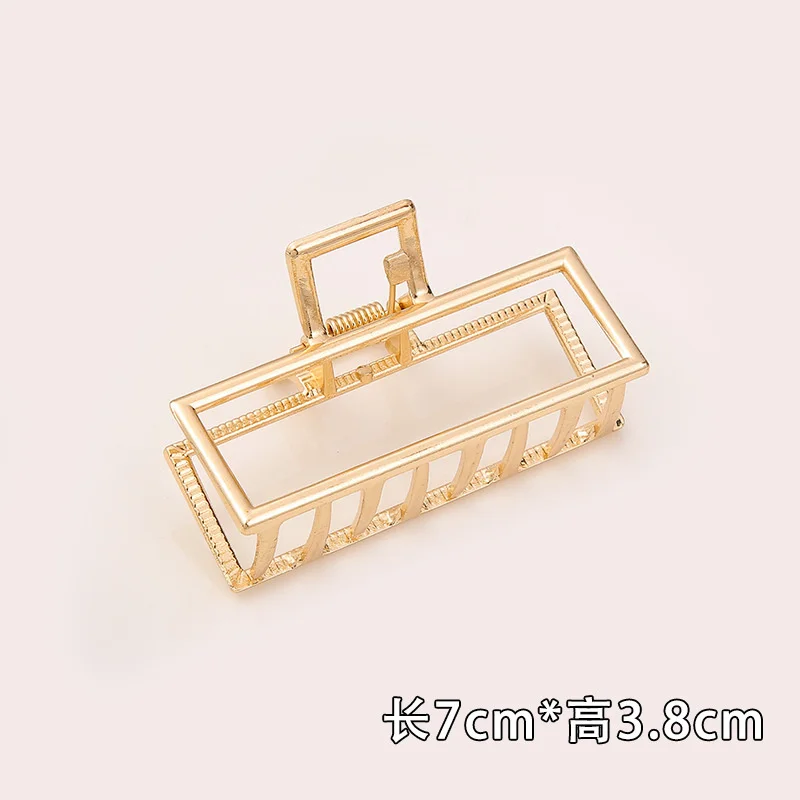 

Korean Ins Net Red Hair Clip Back Of The Head Grab Clip Hair Grab Shark Clip Headdress Size Female Ponytail Clip