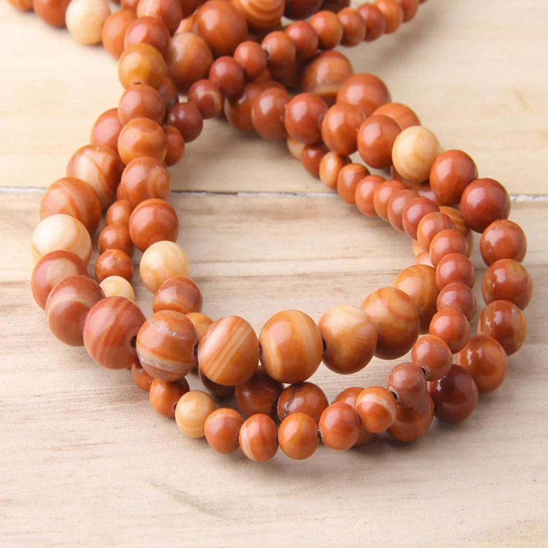 Натуральная красная Быстрая свободная полоса распорка из настоящего малахита