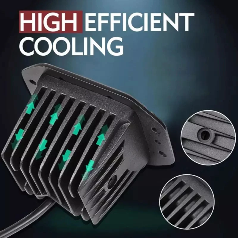 Светодиодный светильник-куб 3 дюйма 80 Вт светильник Мощность для 4x4 внедорожников