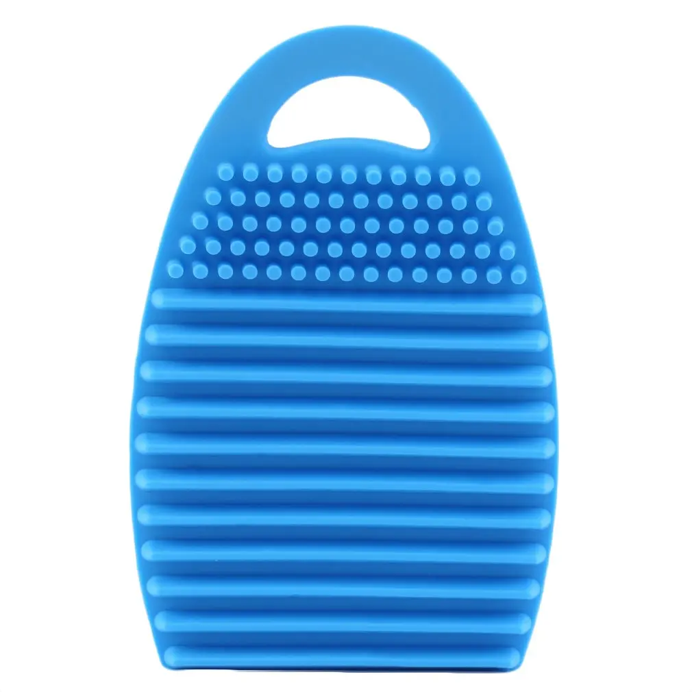 Cleaning Scrubber Glove Cosmetic Make Up Brush Washing Cleaner with Hook Exquisitely Designed Durable Gorgeous | Красота и здоровье