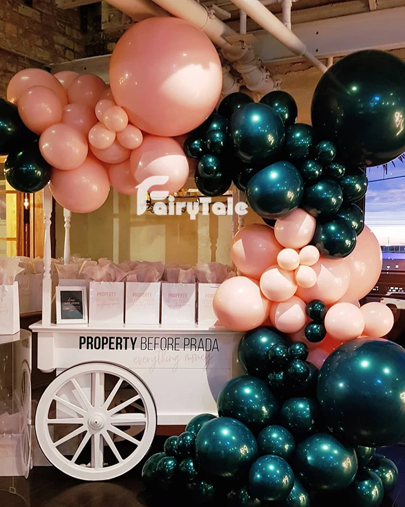 

104 шт., двойные воздушные шары в виде макарона