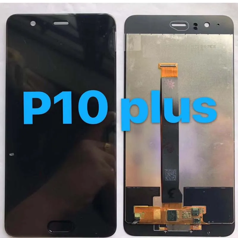 Для 5," huawei P10 плюс VKY-L09 VKY-L29 VKY-AL00 ЖК-дисплей Экран дисплея+ сенсорный экран Панель планшета с рамкой+ отпечатков пальцев