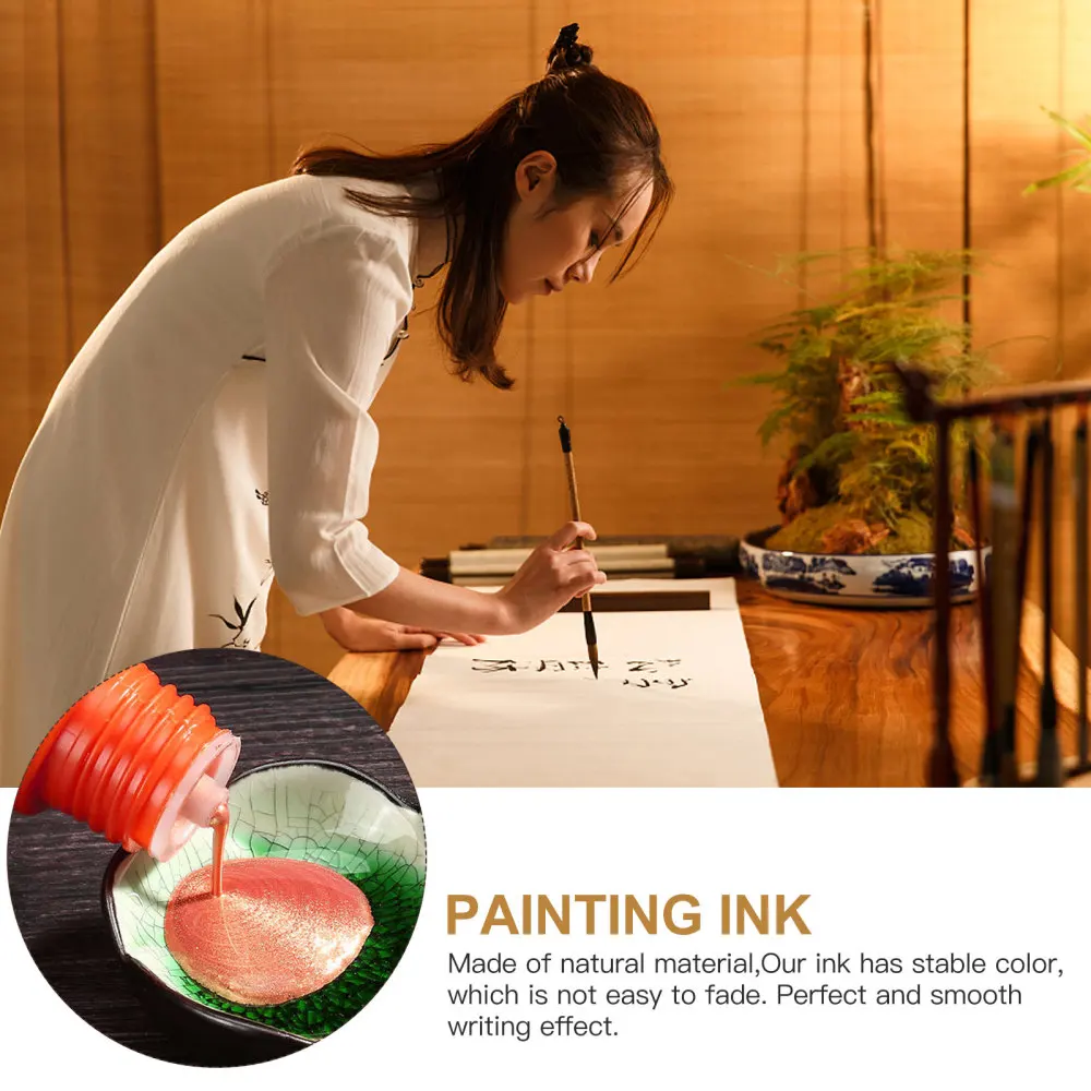 

1 Bottle Calligraphy Ink Technical Brush Pen Ink Chinese Calligraphy Ink
