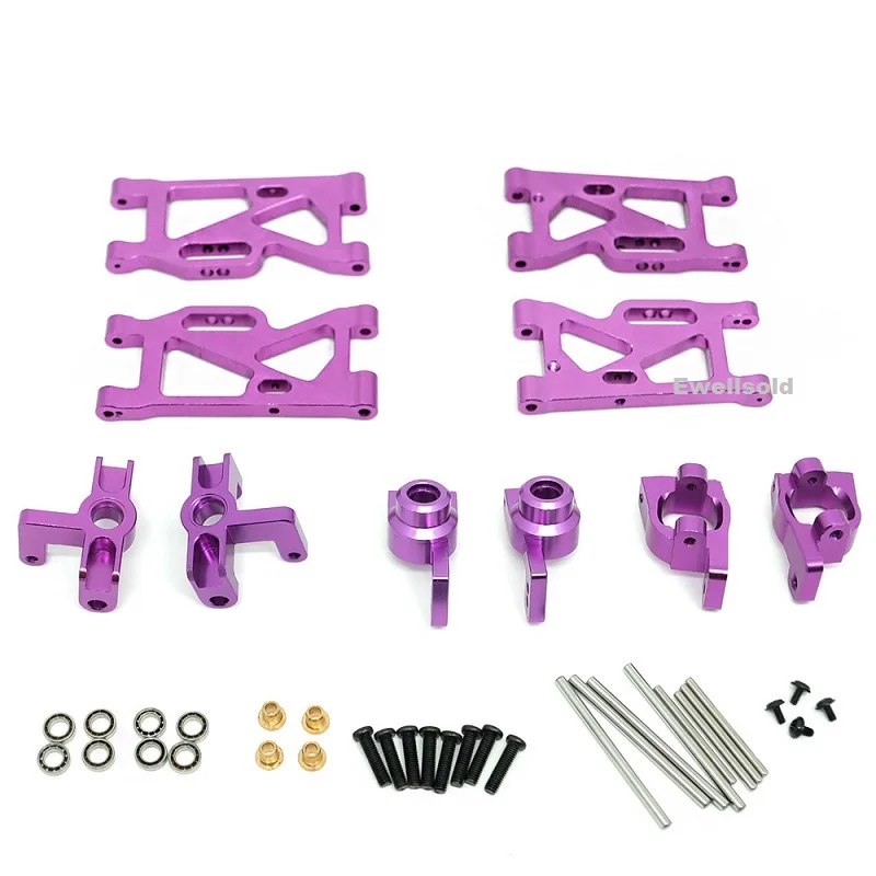 WLtoys 144002 124017 124018 124019 144001 Радиоуправляемый автомобиль обновленный металлический