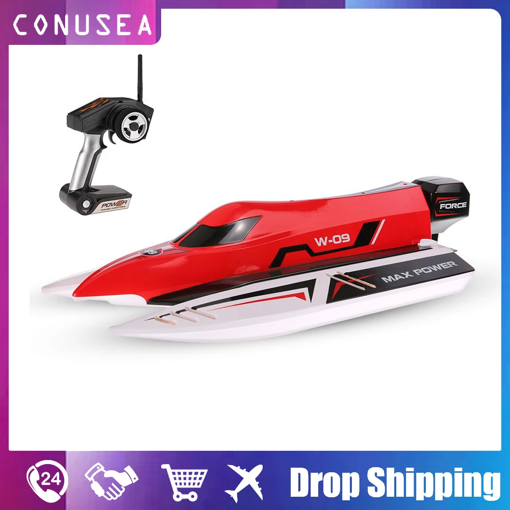 

Wltoys Wl915 Rc Boat Ship 2.4Ghz 2Ch Radio Remote Controlled Boat Brushless Motor High Speed 45Km/h Racing Rc Boat Toys for Boys