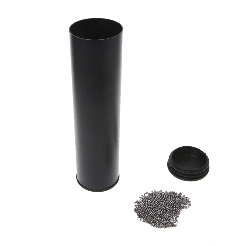 

Pro Stainless Steel Cylinder Sand Shaker Rhythm Musical Instruments Percussion