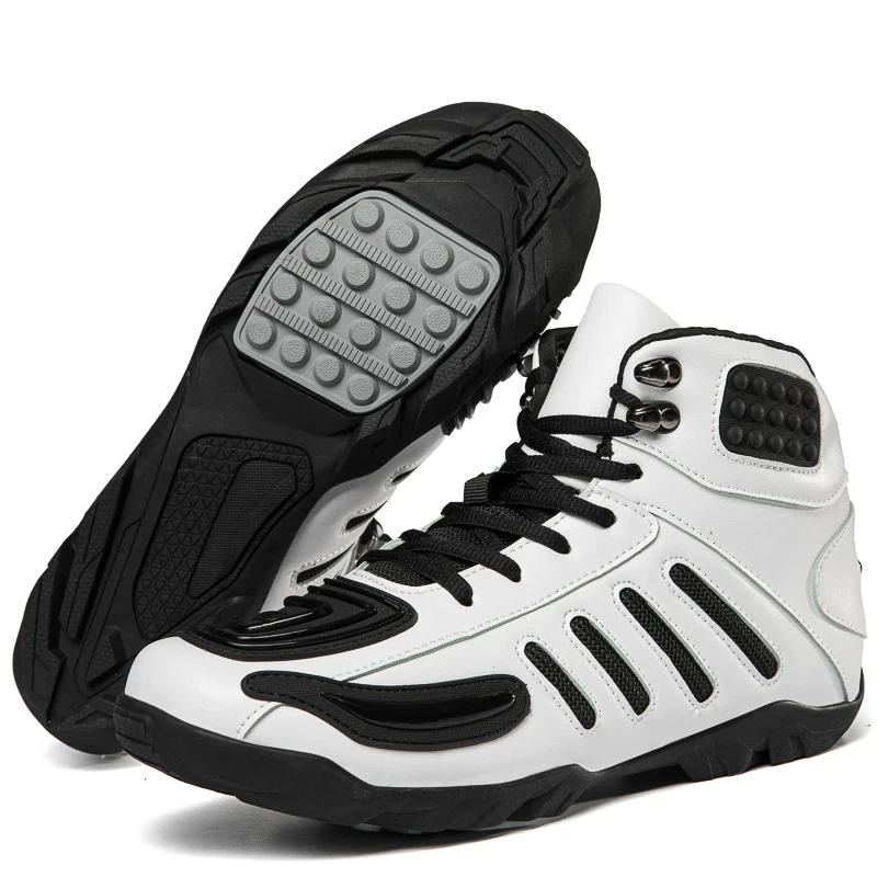 

Motorcycle Riding Boots Summer Men Breathable Anti-fall Rider Road Racing Casual Shoes Boots Motorcross Shoes Four Seasons