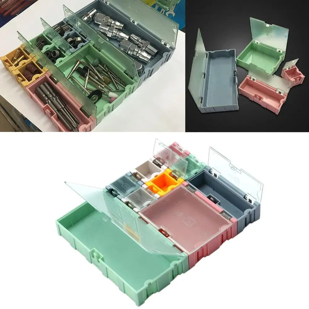 9 шт./компл. SMD контейнер SMT электронный компонент ИС Мини ящик для хранения