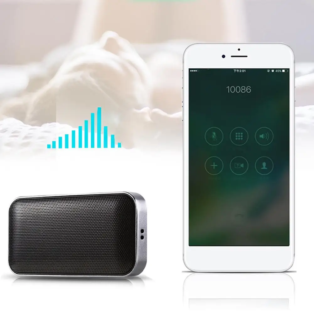 Портативная беспроводная Bluetooth-Колонка BT209 мини-стильная карманная музыкальная