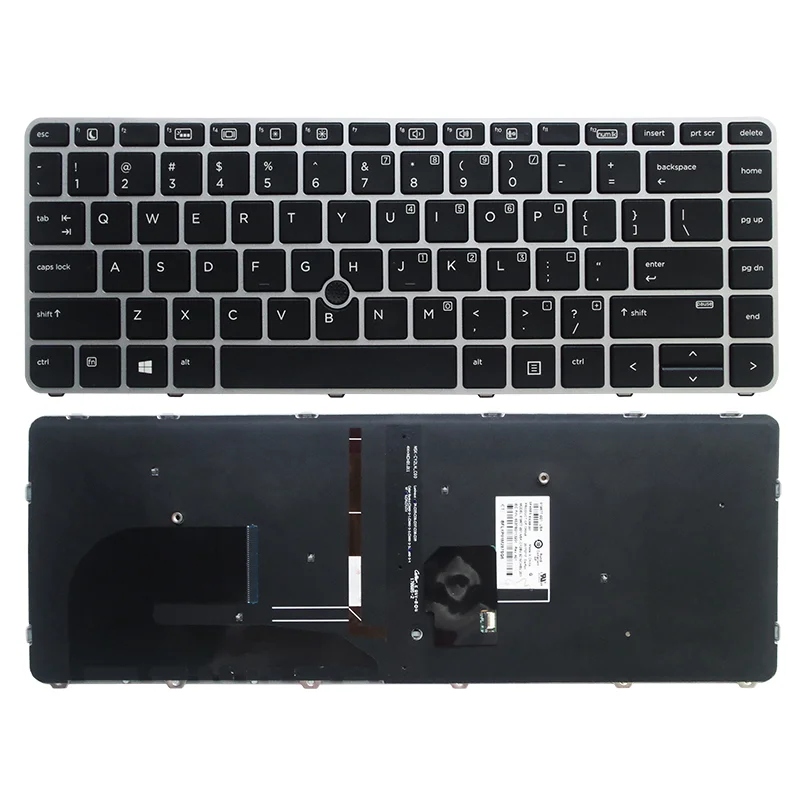 Английская клавиатура с подсветкой для HP EliteBook 840 G4 745 G3 848 836308 821177-001-001 | Компьютеры