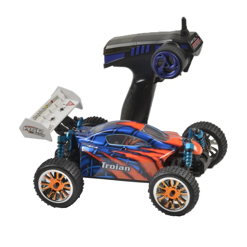 Genuine HSP 1/16 Scale off-road electric power Buggy 4WD RTR RC car Troian 94185 Remote Control toys with 2.4Ghz Radio Control