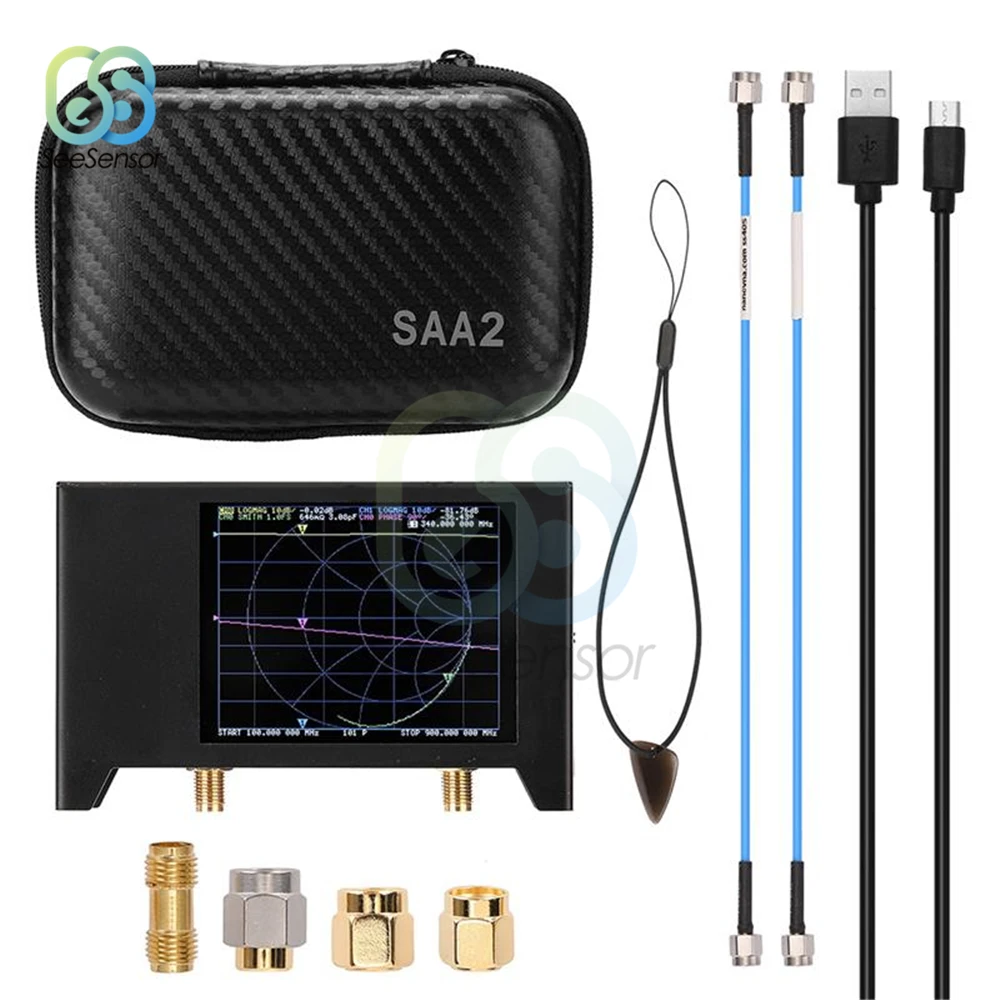 Векторный анализатор сети 3G S A 2 NanoVNA V2 цифровой нано тестер MF HF VHF UHF USB логической