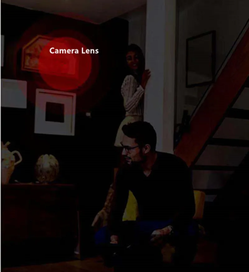 3 в 1 мини-детектор светодиодных ламп внешний аккумулятор и скрытая камера |