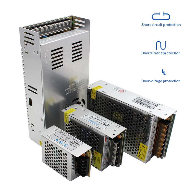 Блок питания для светодиодных лент с 220 В переменного тока на 12 постоянного 1 А 2 3 5