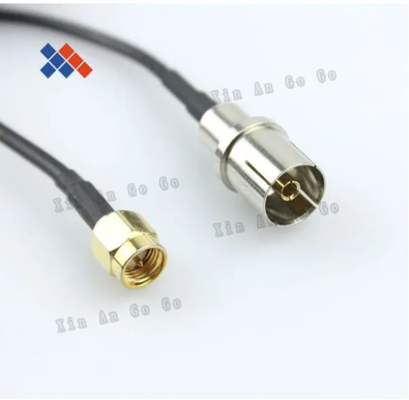

10pcs SMA male to TV female Stecker Pigtail cable RG174 15CM