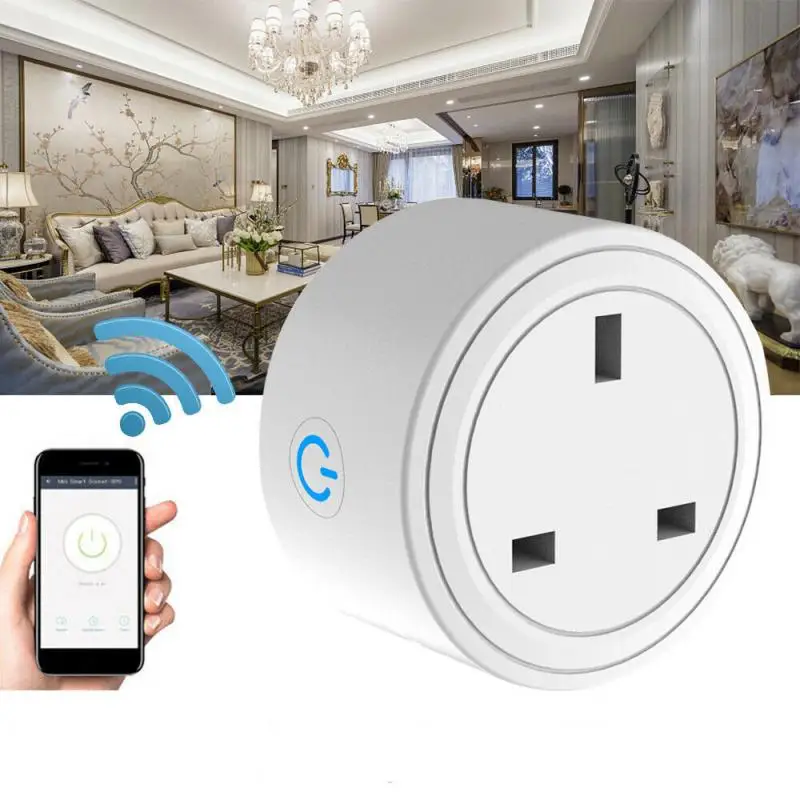 Новый пульт дистанционного управления Wifi умная розетка с индикатором светильник