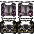 Набор одноразовой посуды для взрослых 2130405060 лет