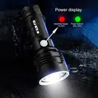 Супер яркий светодиодный фонарик XLM L2P70, сильный фокус, перезаряжаемый фонарик дальнего действия, водонепроницаемая светодиодная лампа, уличный фонарик