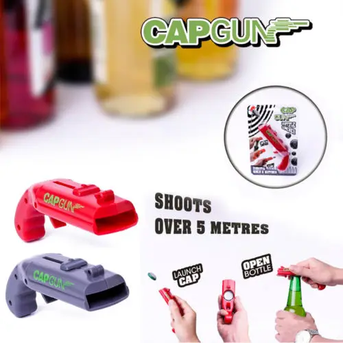 Открывалка для пива переносная пушка в форме весенней крышки катапульта