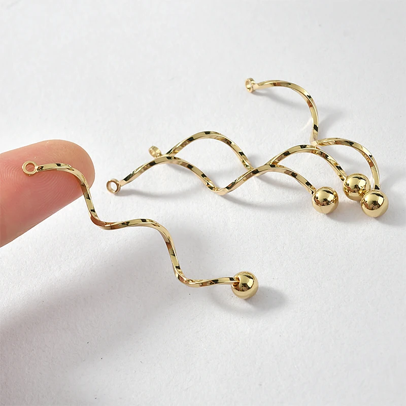 4 шт. S-образная Подвеска для сережек | Украшения и аксессуары