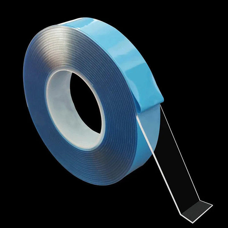 Двухсторонняя клейкая нано магнитная лента 1 м/3 м бесследная многоразовая