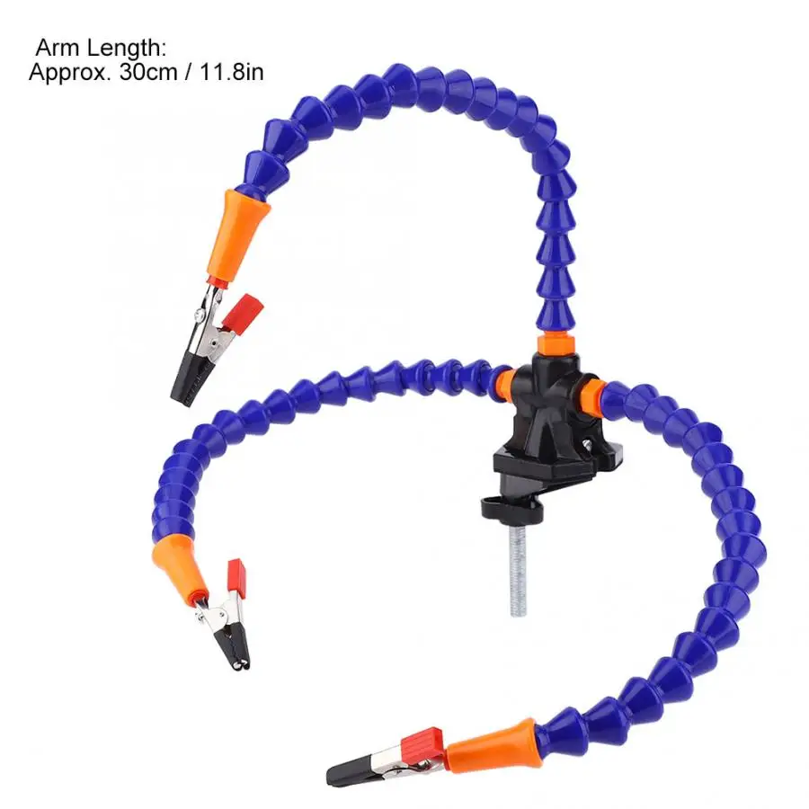 PCB Настольный держатель зажим гибкие светодиодные полосы 3 руки подставка для