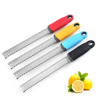 cheese grater lemon with protect ginger nutmeg chocolate fruit cover stainless steel kitchen tool grater slicer non slip handle