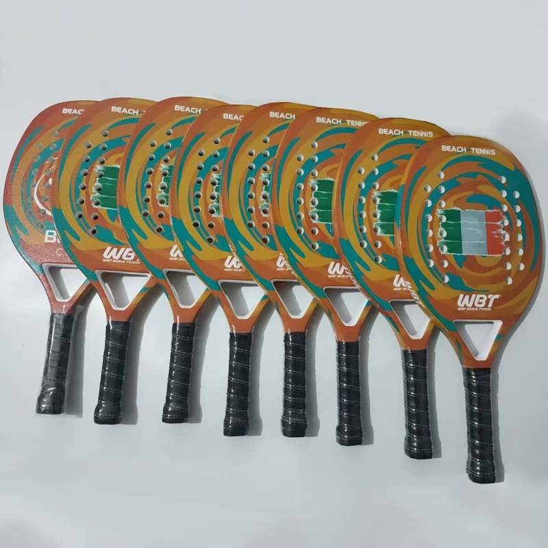 

3K карбоновая Мужская теннисная ракетка из углеродного волокна EVA, Пляжная Теннисная ракетка, ракетка для ракетки, ракетка для тенниса с крыш...