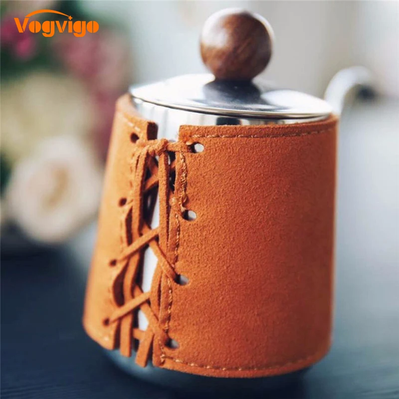 VOGVIGO из нержавеющей стали безрукавный анти-горячий кофейник капельный чайник