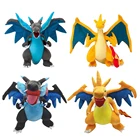 Плюшевая игрушка большого размера Чаризард Мега Кси Покемон Плюшевая Кукла Мягкие игрушки чармандер шармелон Дракон Рождественский подарок для детей