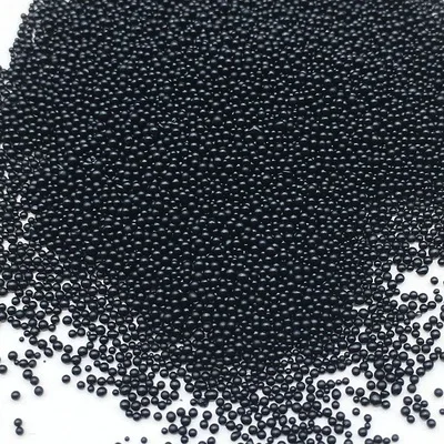 

15 gram Jet Black Color Nail Art Trend Caviar Manicures Micro Beads Black Micro Beads in 1mm to 1.5mm Dollhouse Miniature Eyes