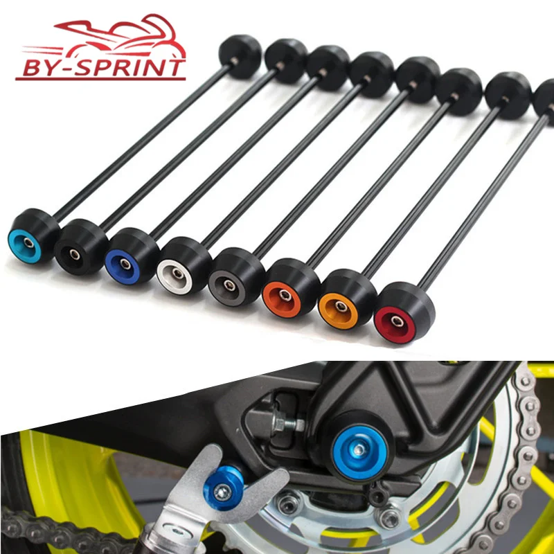 Комплект защитных слайдеров для передней и задней оси вилки мотоцикла DUCATI MONSTER