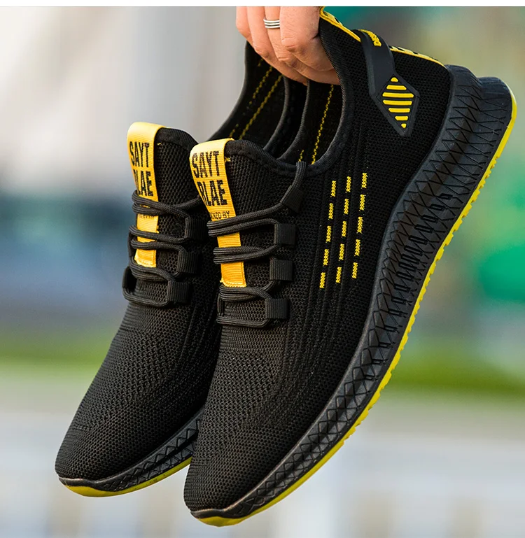 VESONAL, повседневная мужская обувь с дышащей сеткой, мужские осенние кроссовки для взрослых, мужская обувь, обувь для бега, удобная легкая обувь
