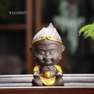 WIZAMONY Китайский Фиолетовый Глиняный чайный набор кунг-фу чай для домашних