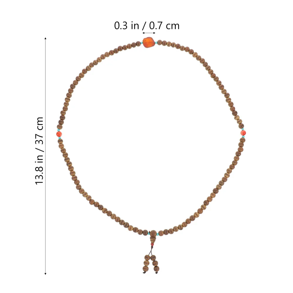 

1pc Delicate Beads Bracelet Retro Beads Jewelry Pretty Wood Jewelry