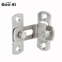 goo ki 90 degree hasp latches stainless steel sliding door chain locks security tools hardware for barn sliding door