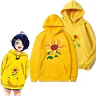 Толстовка с капюшоном с рисунком аниме WONDER EGG в приоритете, пуловер, желтая толстовка, косплей, Хэллоуин для мужчин и женщин, повседневные костюмы унисекс