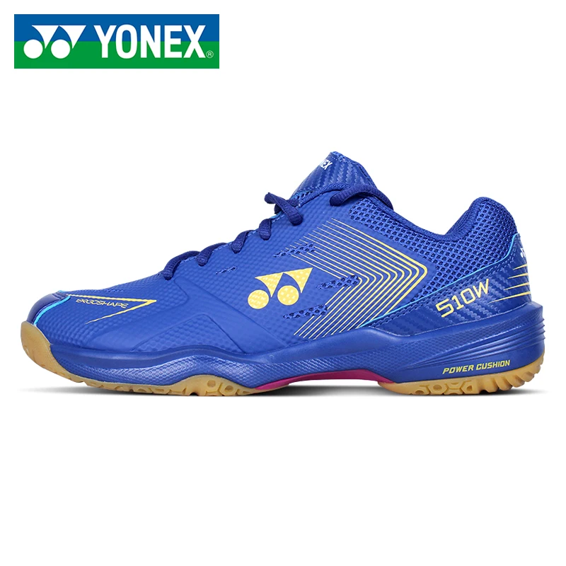 Новое поступление Yonex обувь для бадминтона амортизатор супер легкая Подушка спортивные кроссовки для мужчин и женщин Shb 510wcr