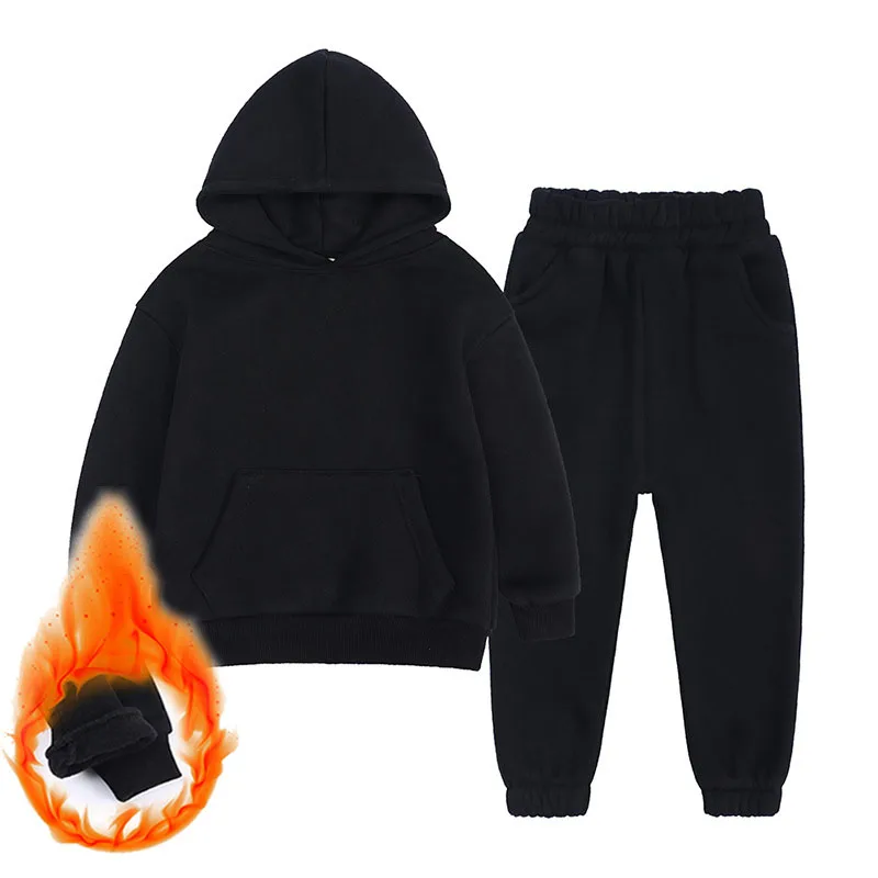Спортивный костюм с флисовой подкладкой для мальчиков и девочек 8-10 лет | Мать