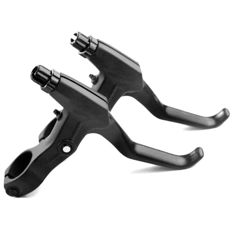 

Lightweight Aluminum Bicycle Brake Handle Mountain Bike Cycling Brake Levers 2-finger Bike Bicycle Brake
