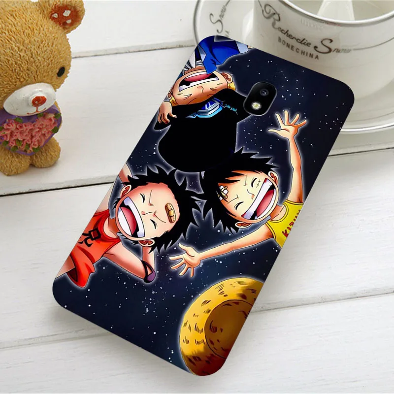 Аниме One Piece Luffy Law Chopper мягкие чехлы для Samsung Galaxy A5 A10 A40 J3 J5 J6 2016 2017 2018 S7 S8 S9 S10 Plus Note 8 |
