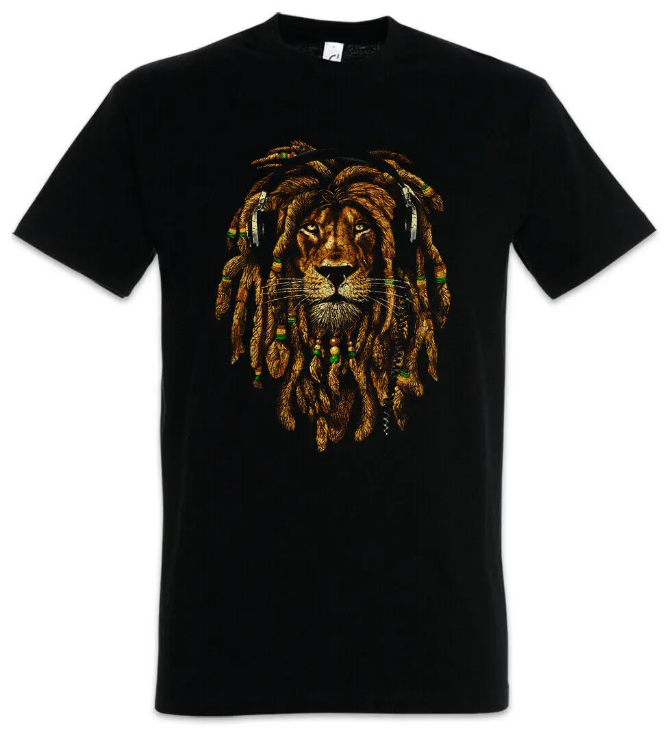 

Jamaica Rastafari Reggae Music Lion Rasta Jah Babylon Irie Ska T-Shirt. Summer Cotton Short Sleeve O-Neck Mens T Shirt New S-3XL