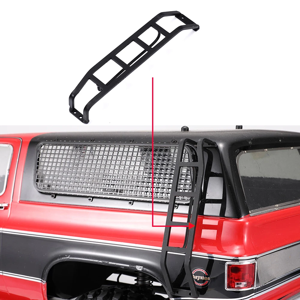 

Металлическая лестница задняя лестница для 1/10 Traxxas TRX-4 G500 TRX6 G63 82056-4 Defender D110 D90 AXIAL SCX10 III гусеничные автомобили