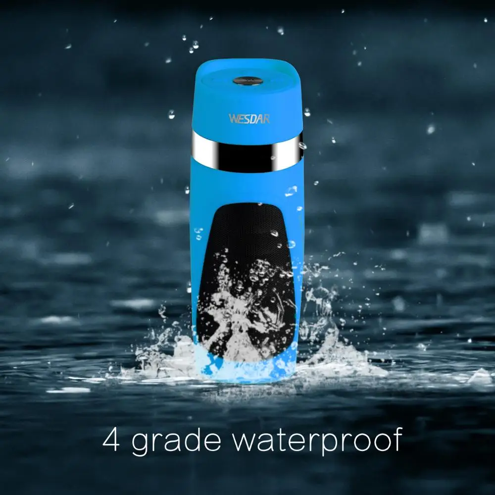 Bluetooth-Колонка портативная спортивная версия Bluetooth 4 2 ABS + металлическая сетчатая