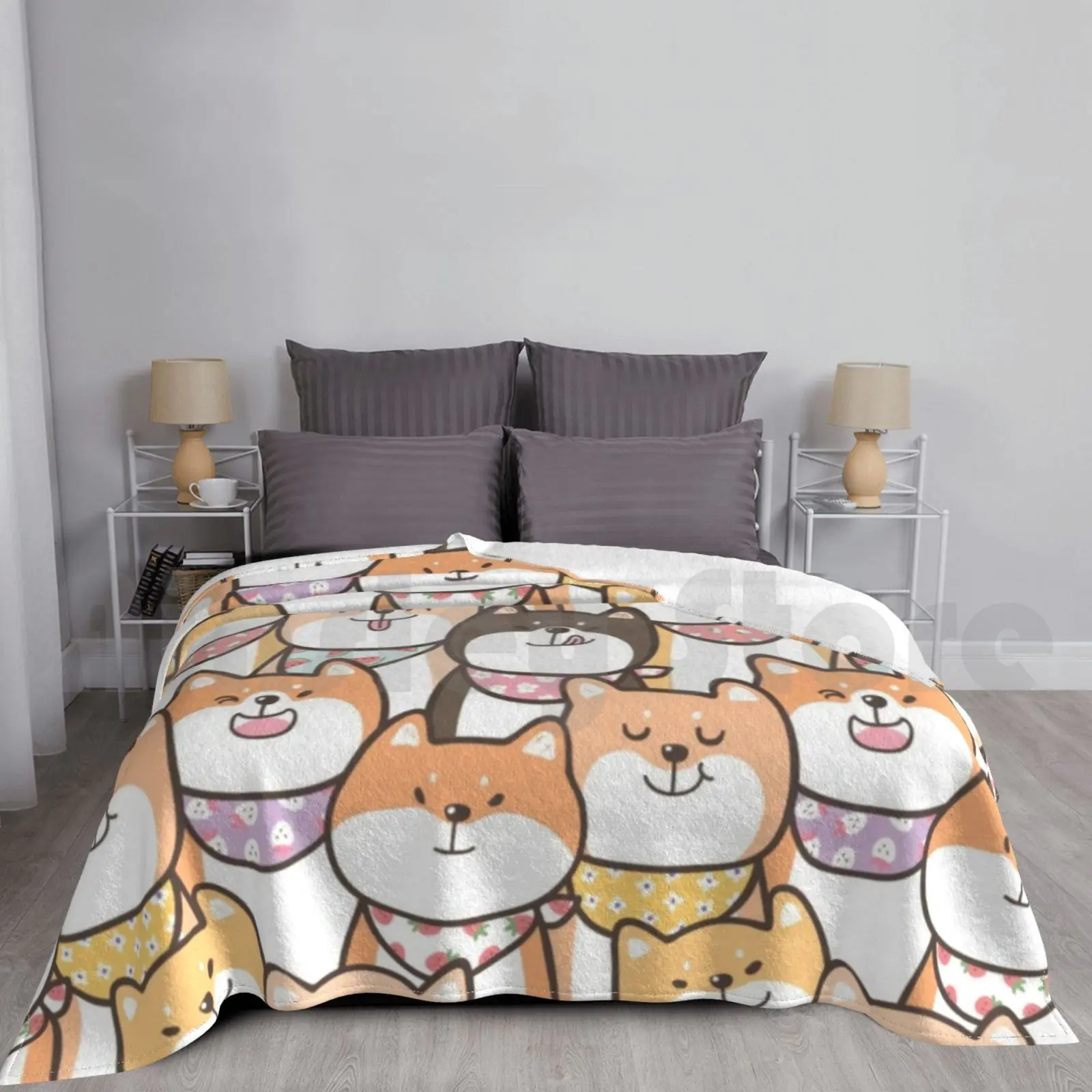 

Fluffy Shiba Inu Blanket Fashion Custom Shiba Inu Kawaii Cute Shiba Shiba Inu Mom Shiba Inu Christmas Shiba