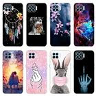 Силиконовый чехол с принтом для OPPO Reno4 Lite, прозрачный ТПУ чехол для телефона s для Oppo Reno 4 Lite, CPH2125, мягкая задняя крышка, бампер